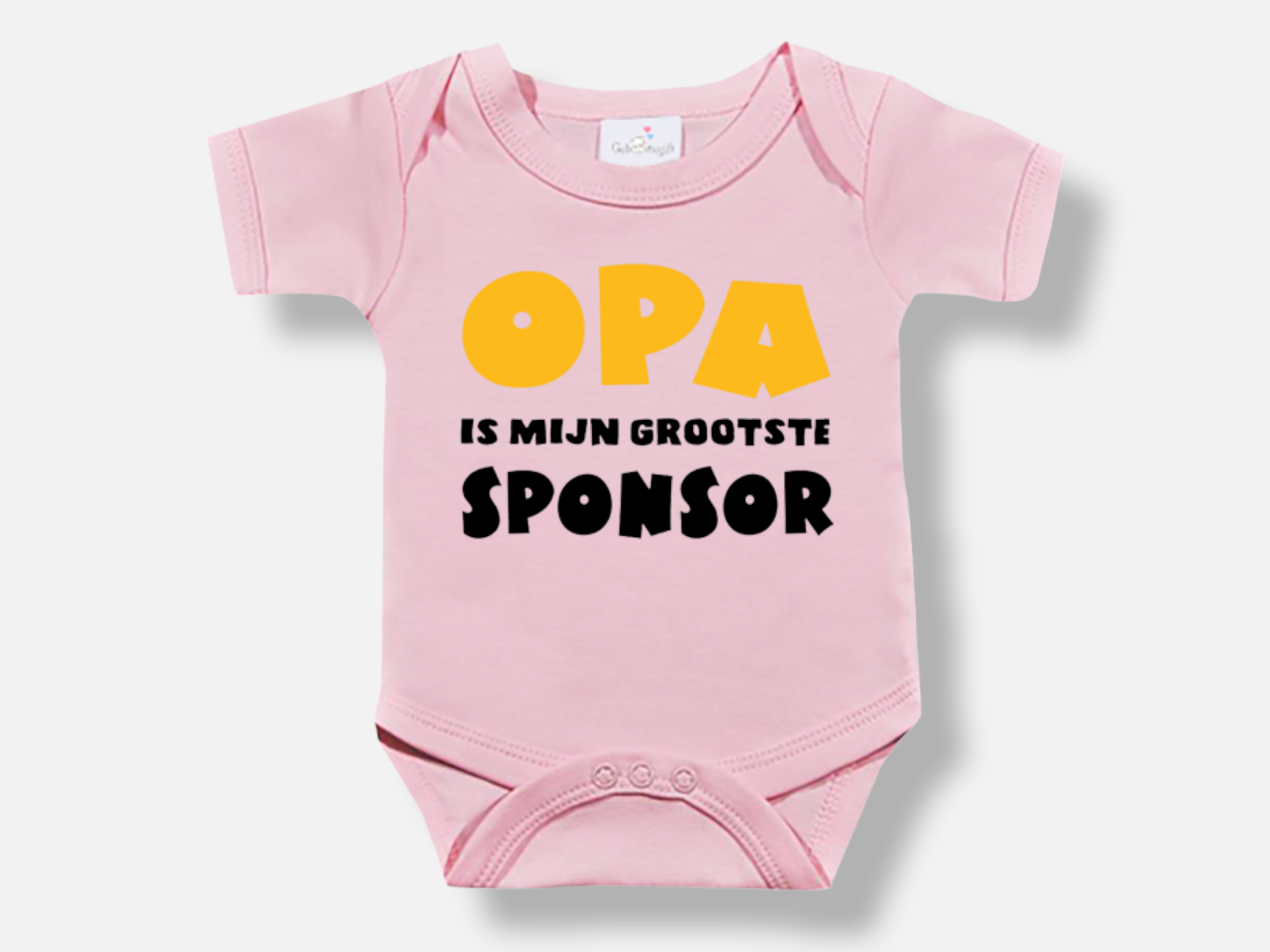 Rompertje Opa is mijn grootste sponsor - roze-PhotoRoom