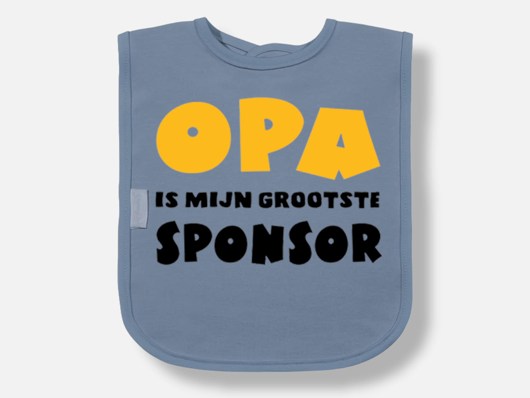 Slabbetje Opa is mijn grootste sponsor - blauw-PhotoRoom-PhotoRoom