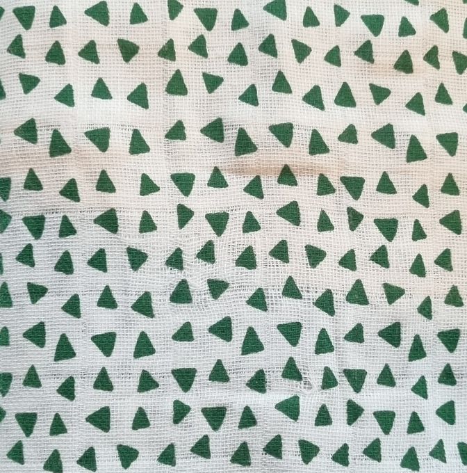 Hydrofielluier groene driehoekjes