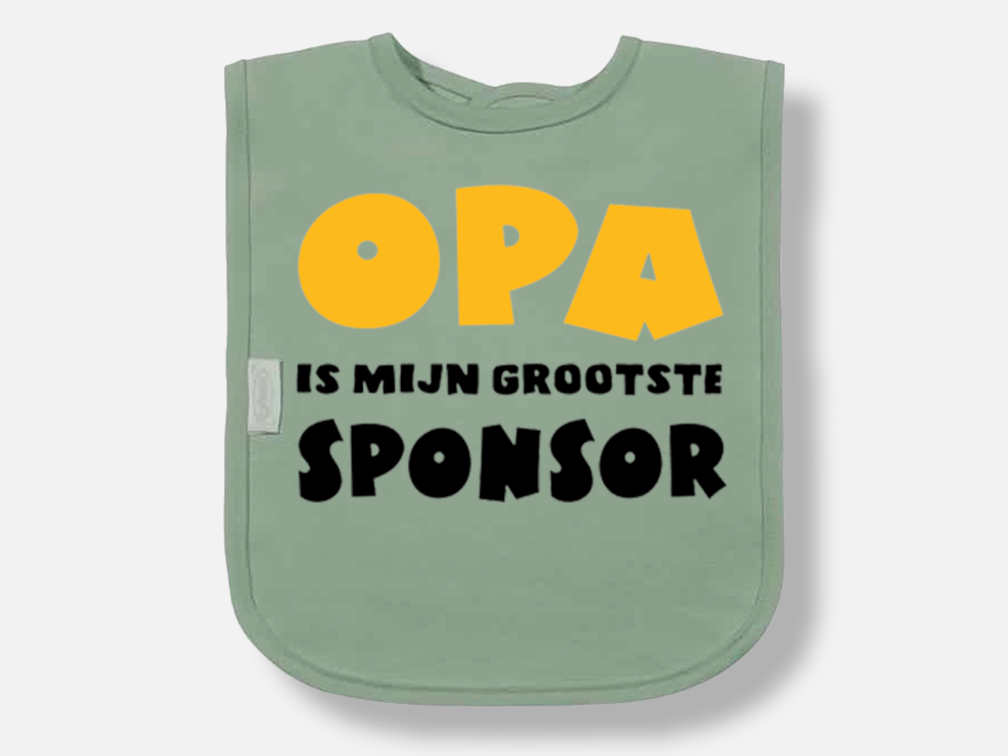 Slabbetje Opa is mijn grootste sponsor - groen-PhotoRoom-PhotoRoom