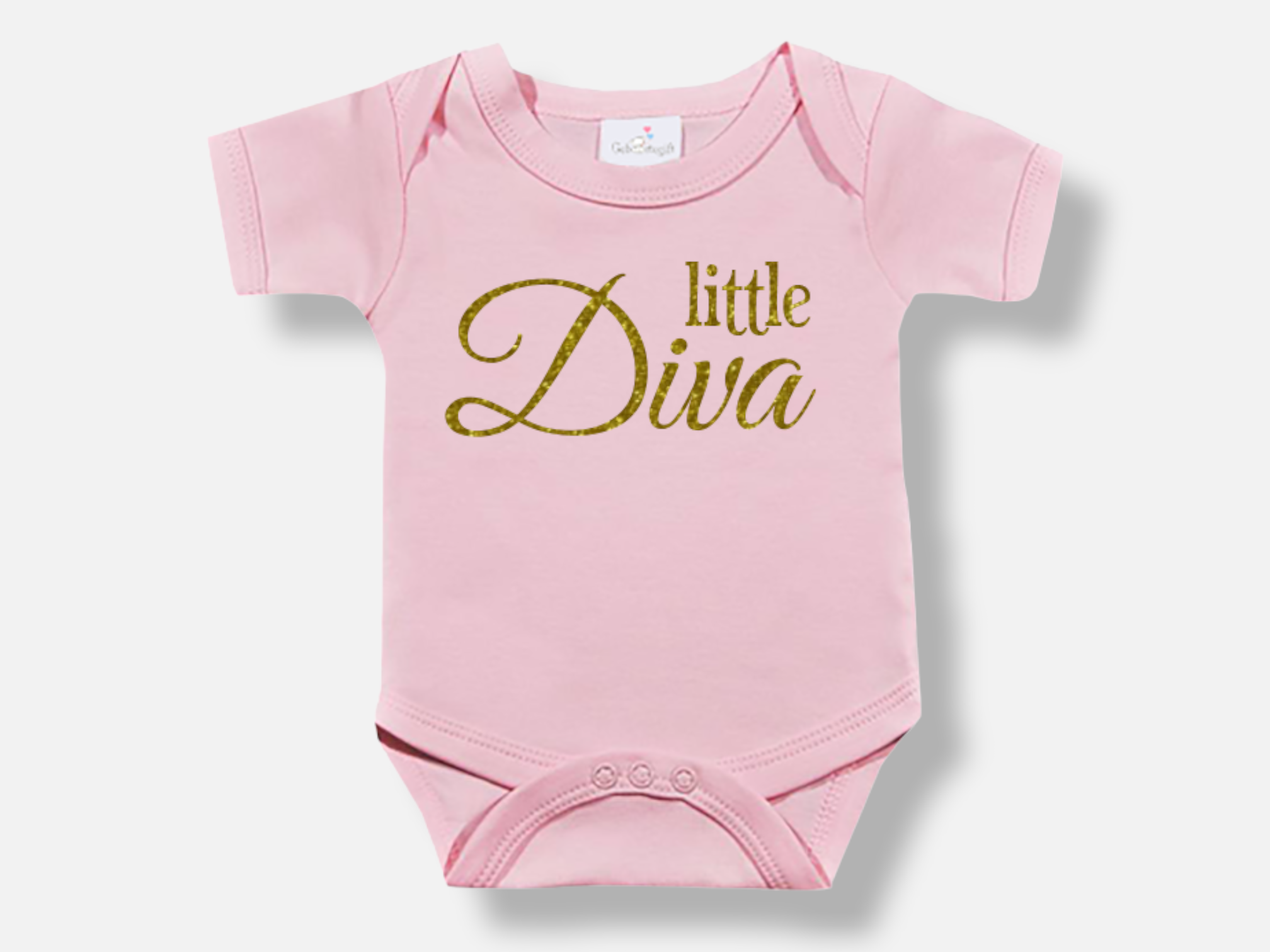 Rompertje Little Diva - roze-PhotoRoom
